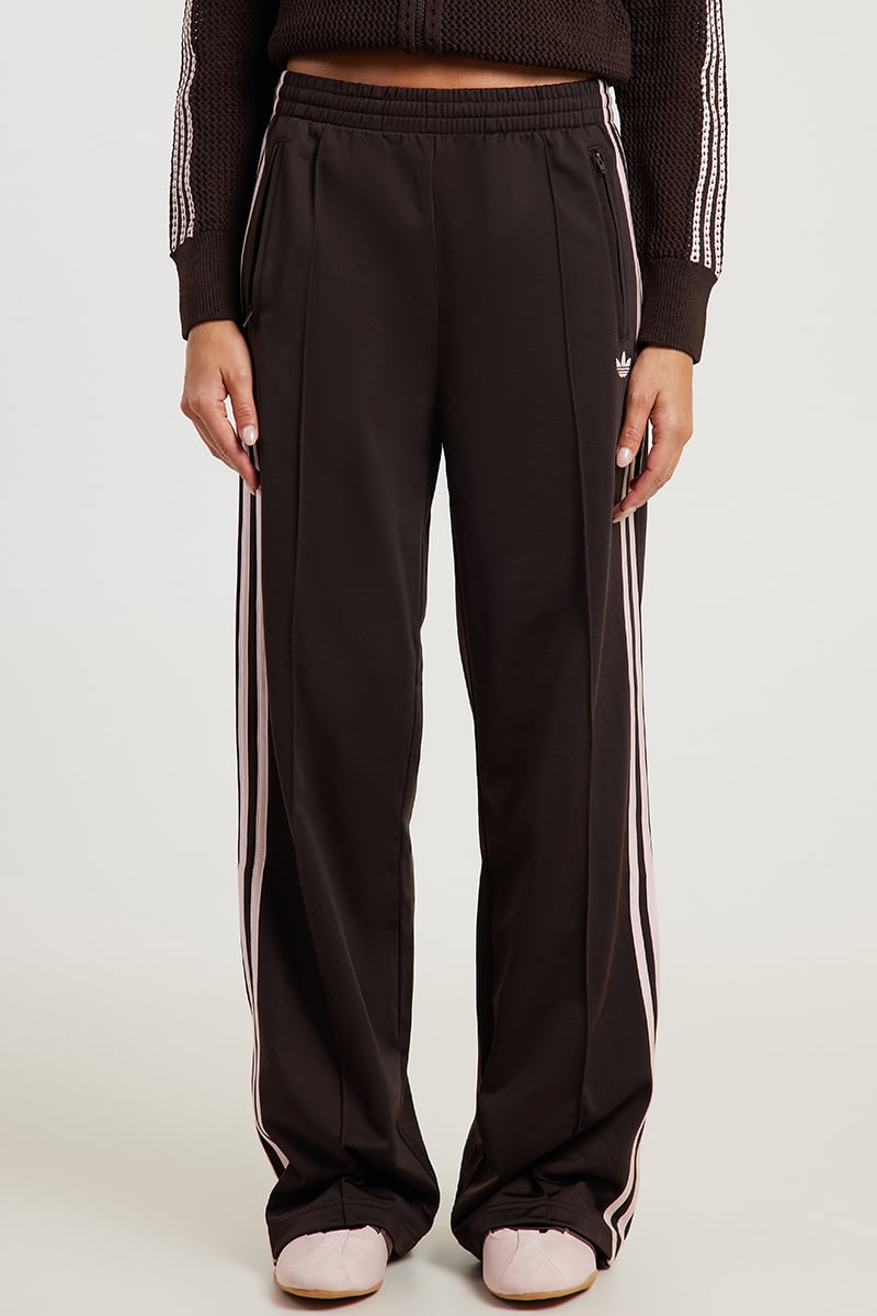 adidas Firebird Loose Track Pants Aurora Coffee/Sandy Pink