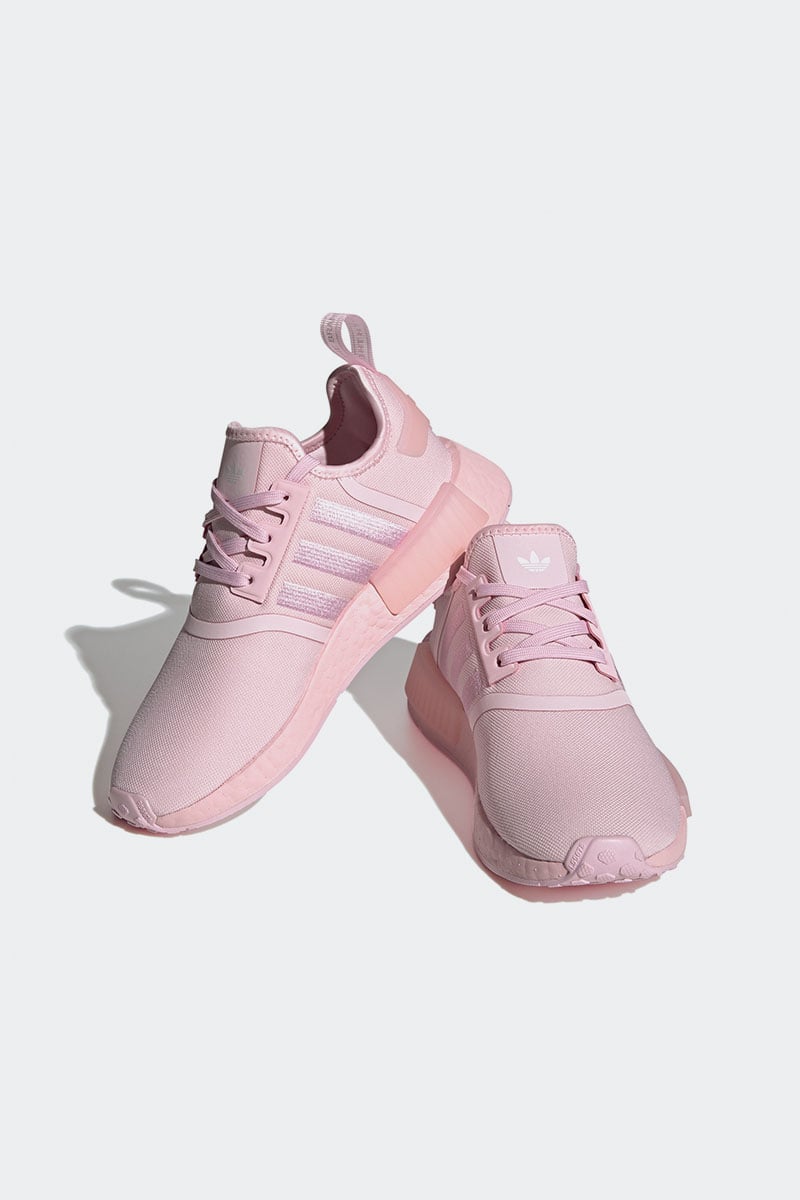 Adidas nmd womens store pink and grey