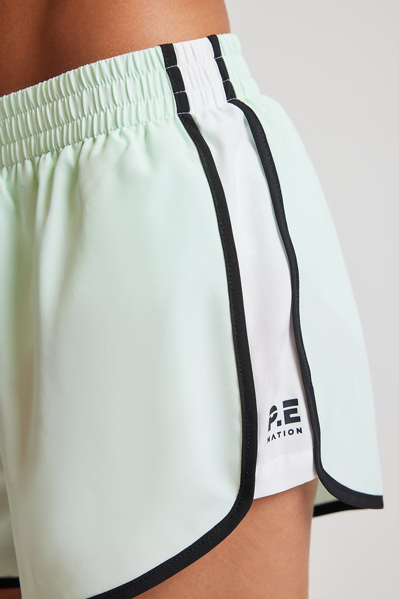 P.E Nation Preset Short Hint of Mint/White | Stylerunner
