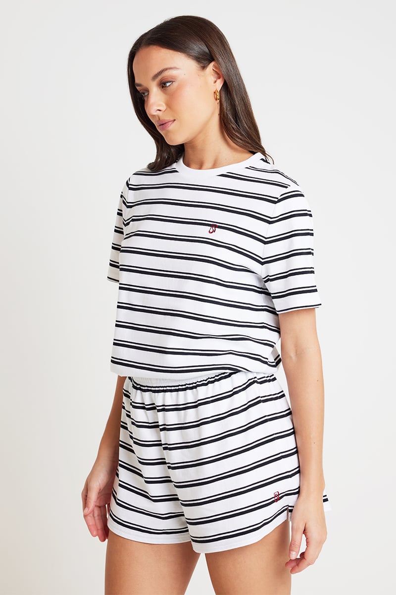 Soren V Neck Graphic Tee