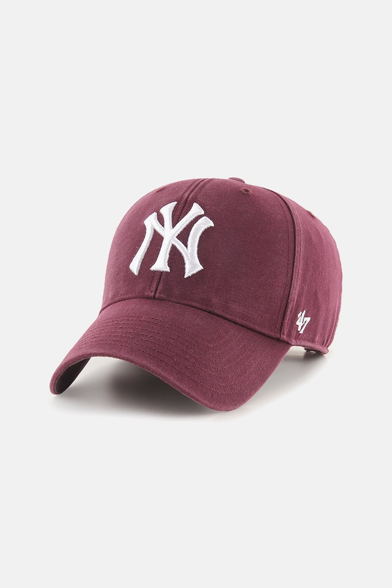 Burgundy yankees hat best sale