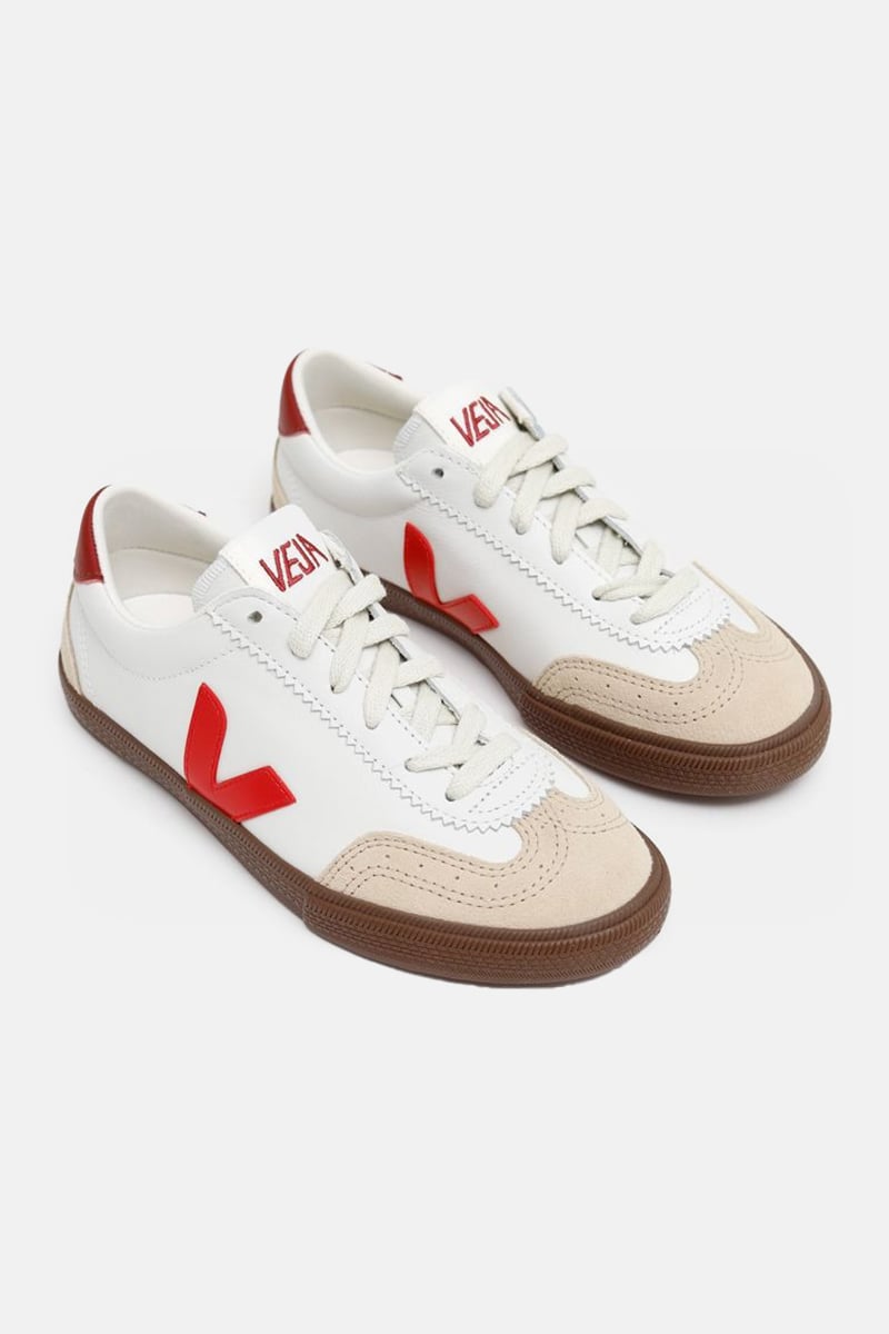 スニーカー VEJA SS25 (VO2003533 WHITE PEKIN BARK) Volley White/Pekin/Bark – Karen Walker