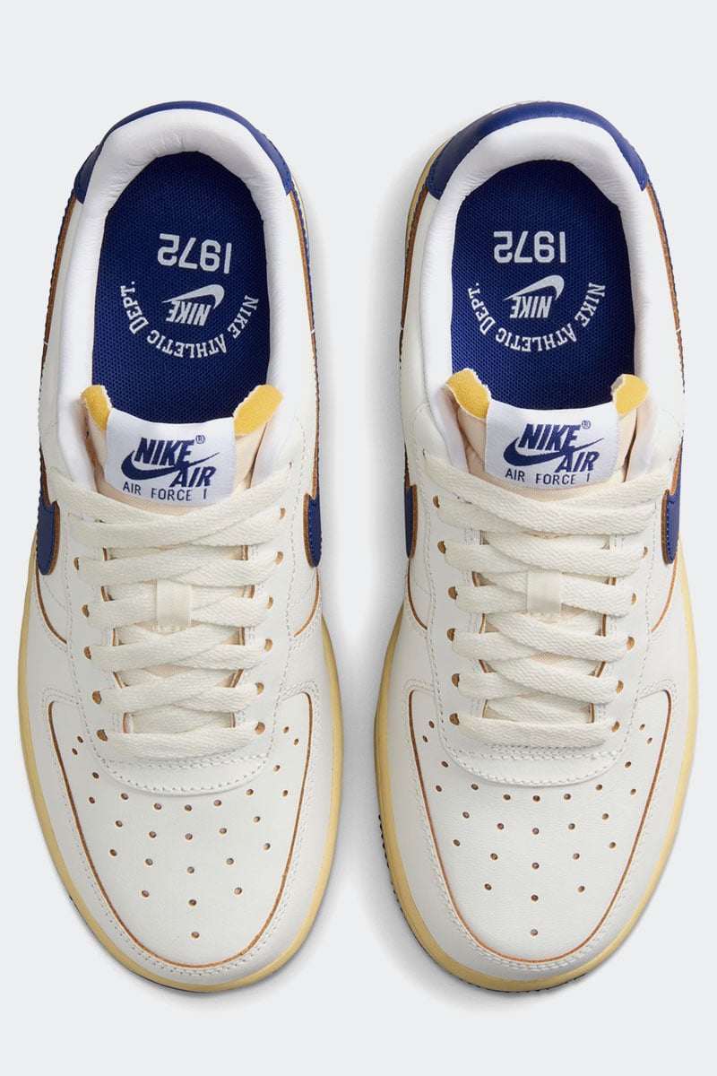 Nike Air Force 1 07 Sail Deep Royal Blue Pale Vanilla Stylerunner