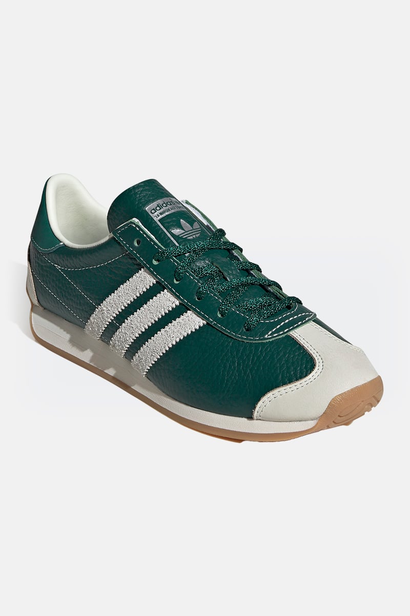 adidas Originals Country OG Collegiate Green Off White Silver Met. Stylerunner