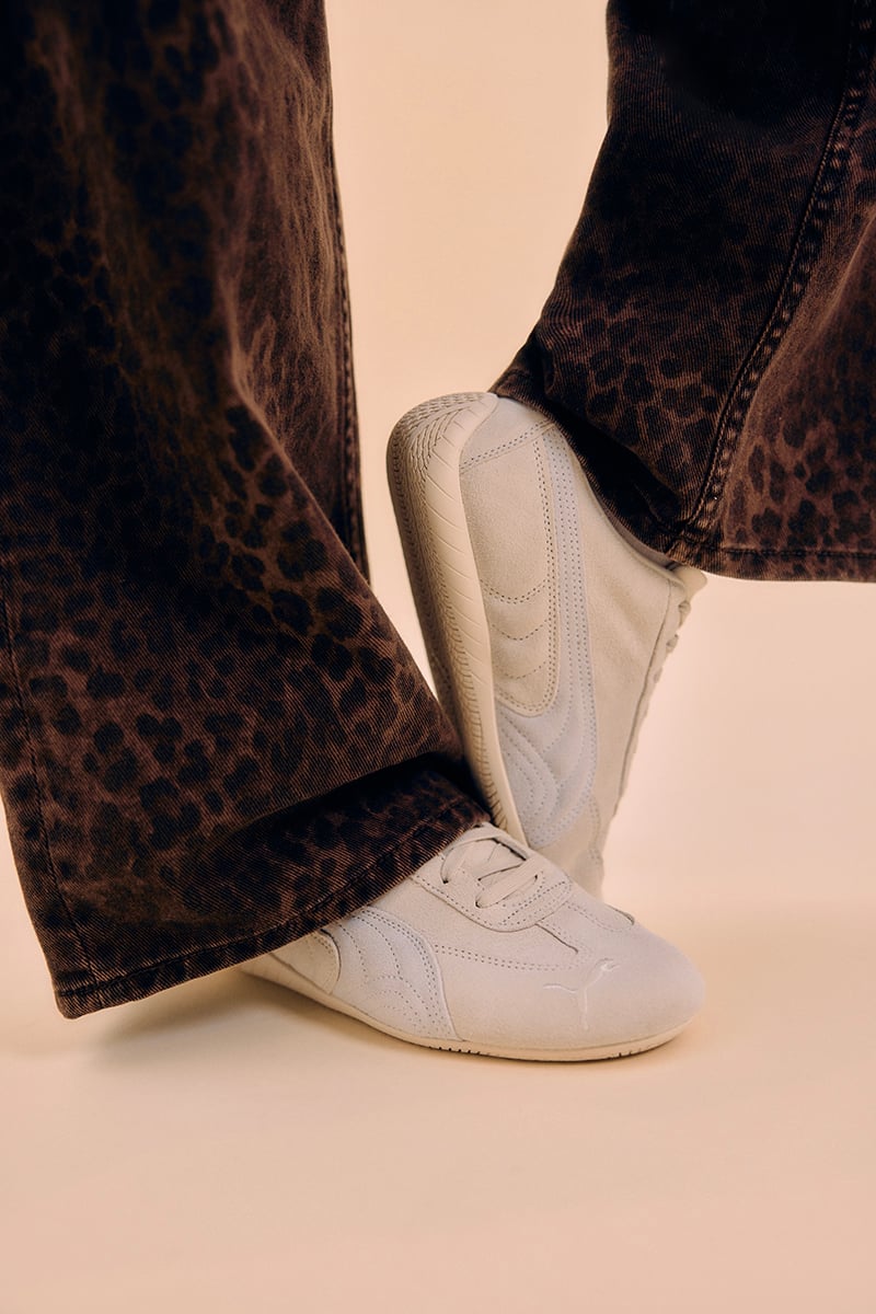 靴 Puma Speedcat OG \"Alpine Snow/White\" Puma Speedcat OG Trainer Alpine Snow/Puma White-80s Casual