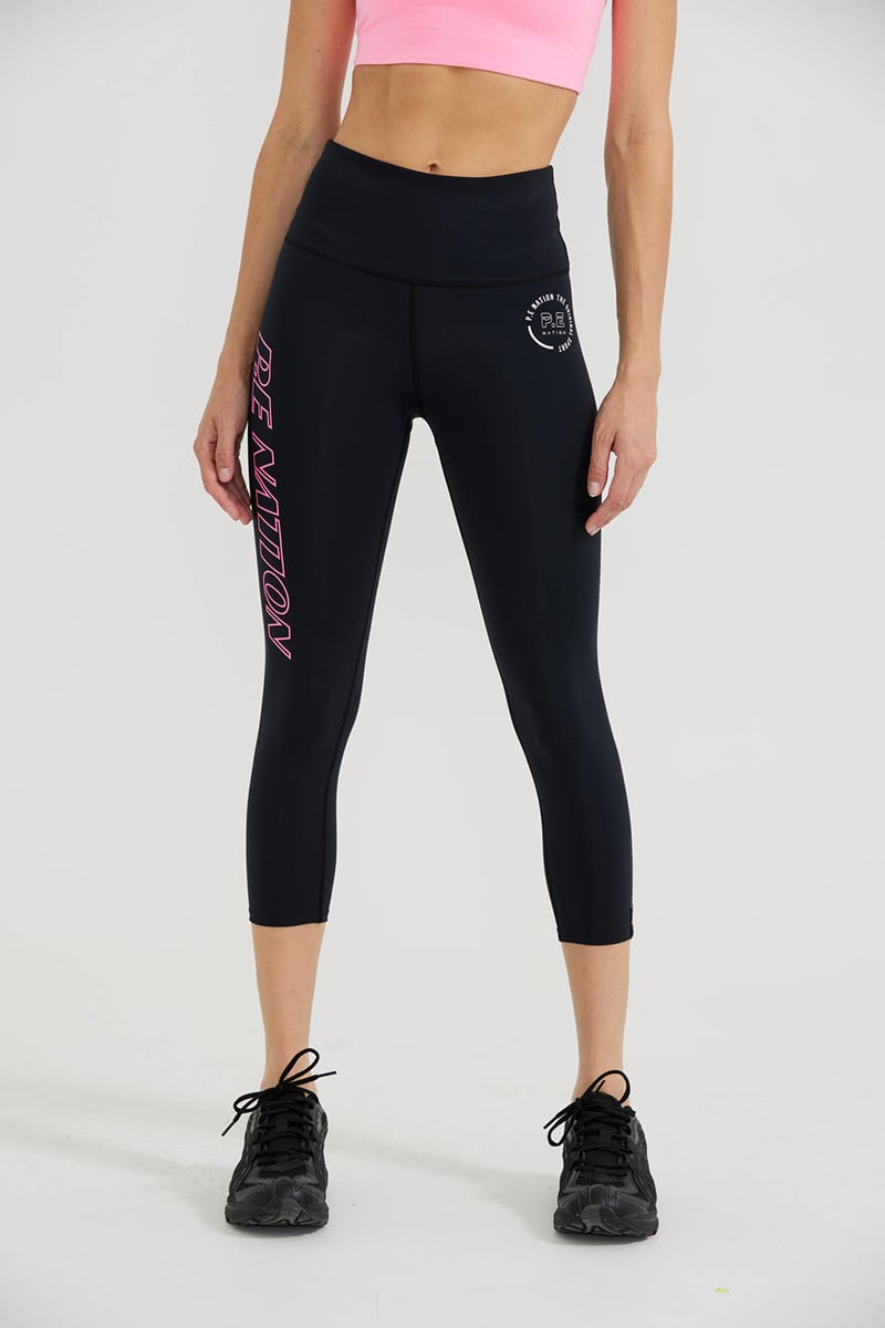 P.E Nation Run About Legging Black Stylerunner