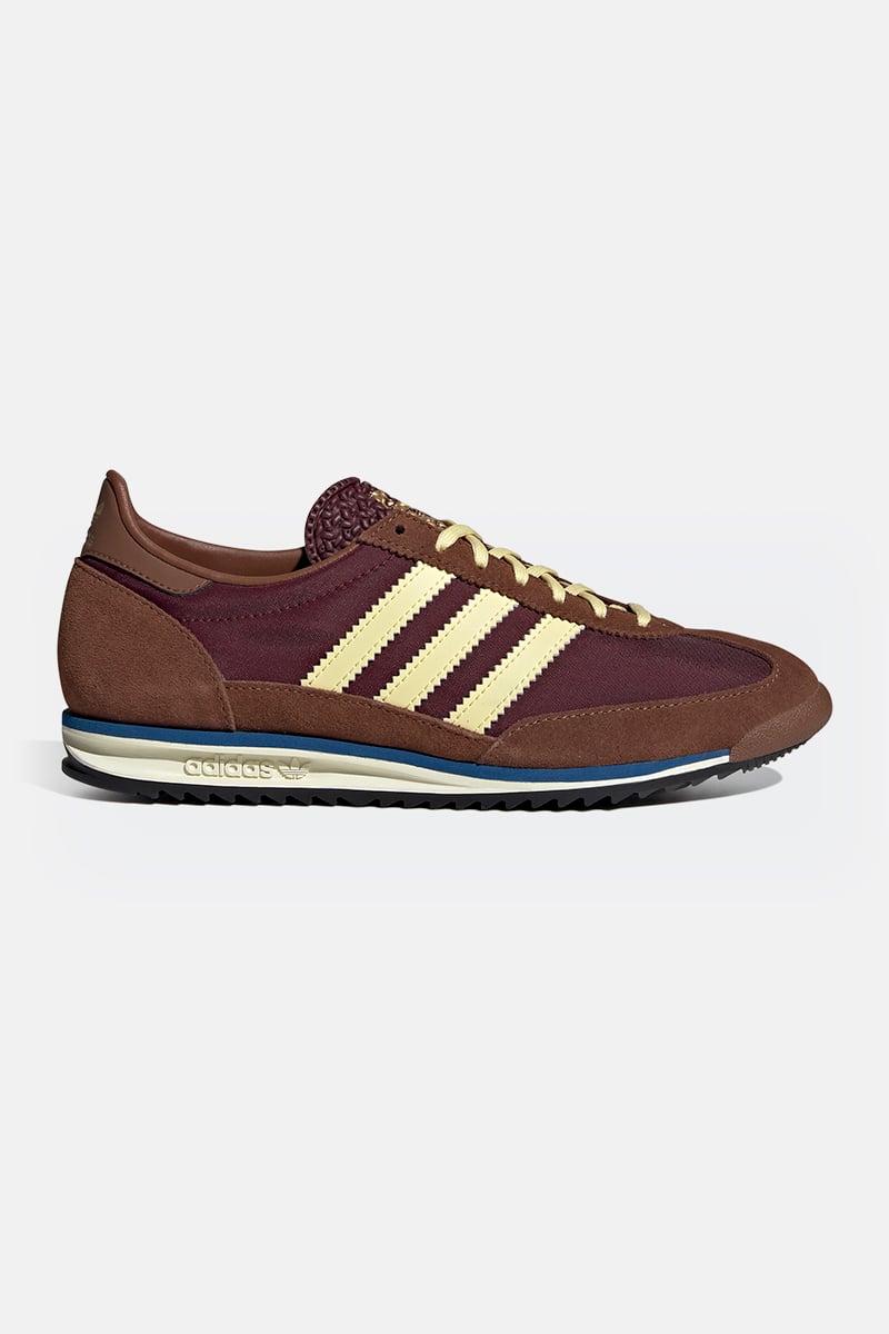 adidas Originals SL 72 Maroon Almost Yellow Preloved Brown Stylerunner