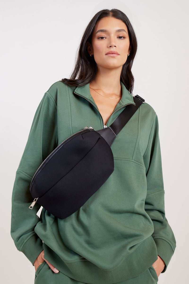 Bum bag over discount shoulder