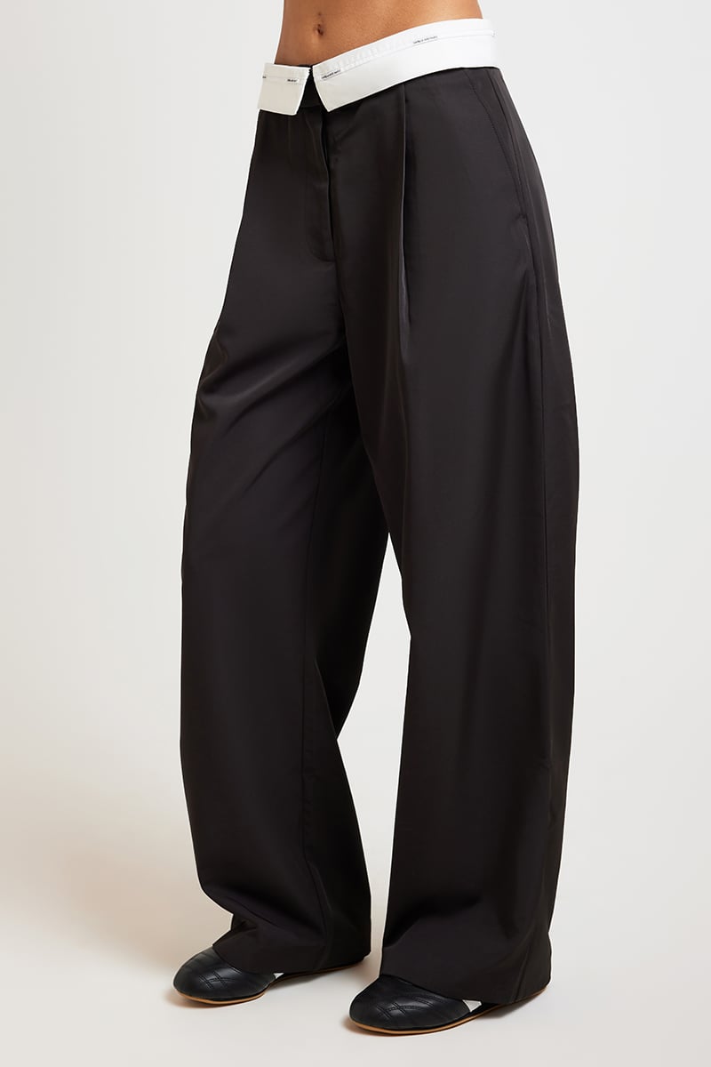 ◇Pleasenofollow◇ Camilla Side Pocket Pants Black Camilla Side Pocket Pants (Grey) - 플리즈노팔로우
