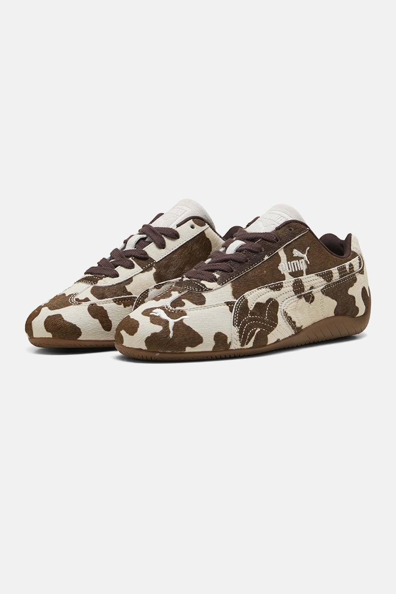 Puma Speedcat Cow Chocolate Brown-Gum | Stylerunner