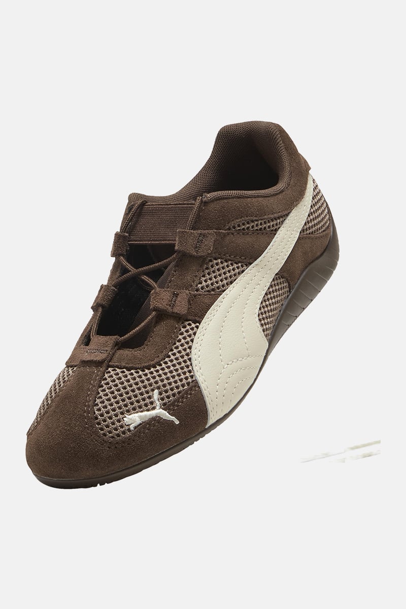【新品】PUMA speed cat go ブラウン 23cm Puma Speedcat Go Chocolate-Alpine Snow | Stylerunner