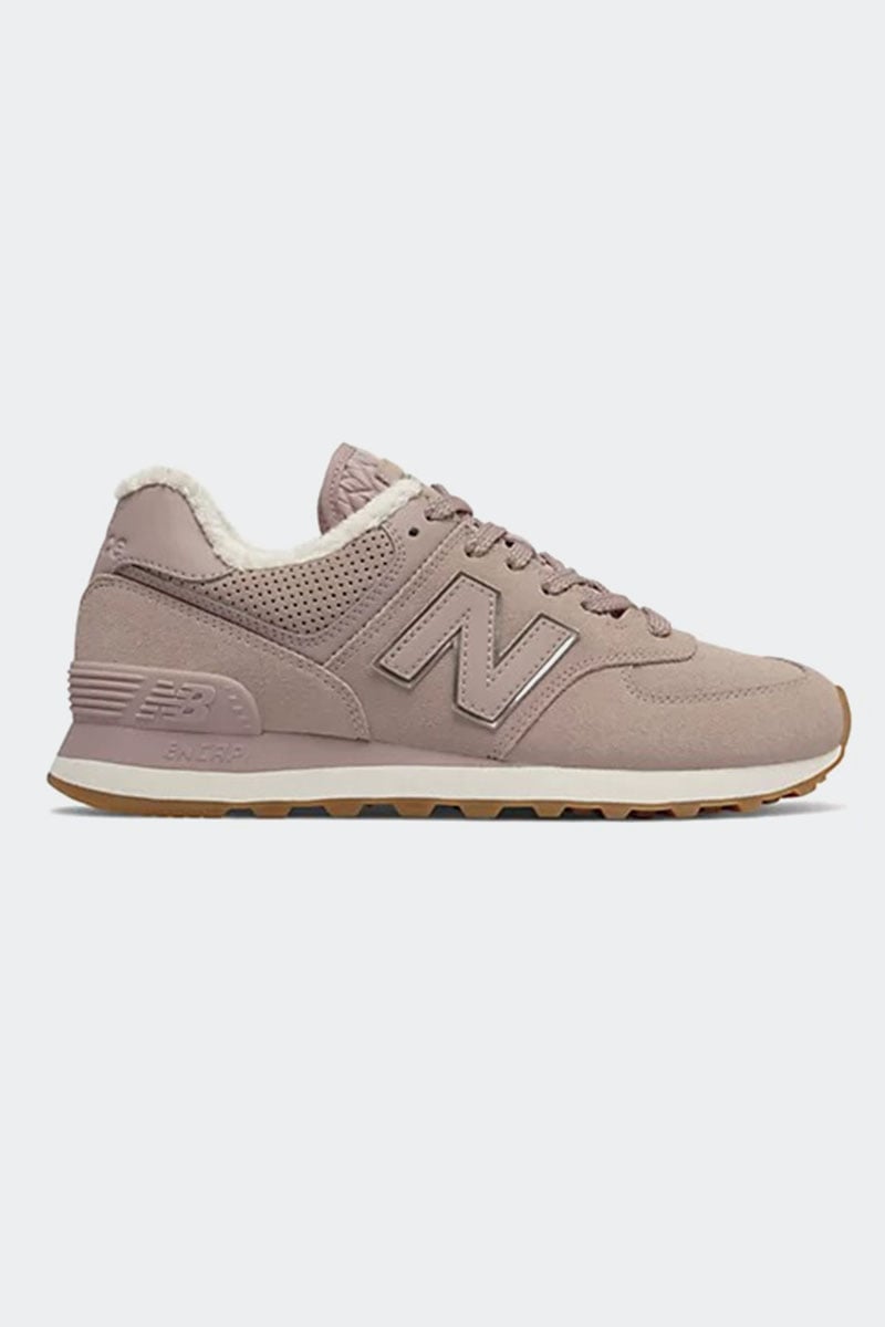 New Balance 574 Au Lait With Gold Stylerunner