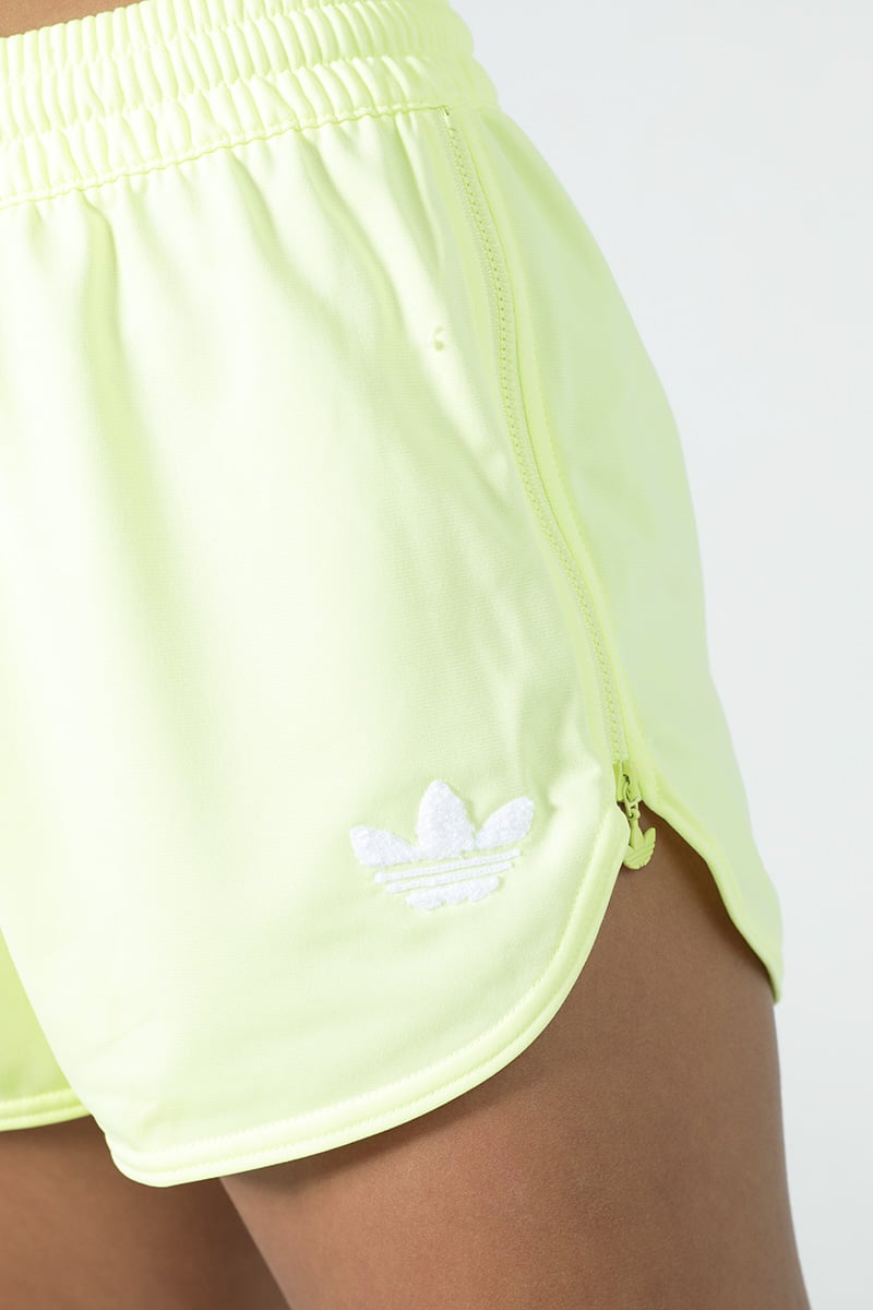 Adidas lime green shorts best sale