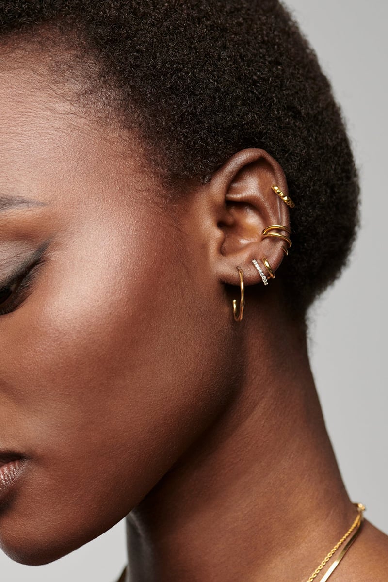 Missoma Claw Lacuna Ear Cuff Gold | Stylerunner