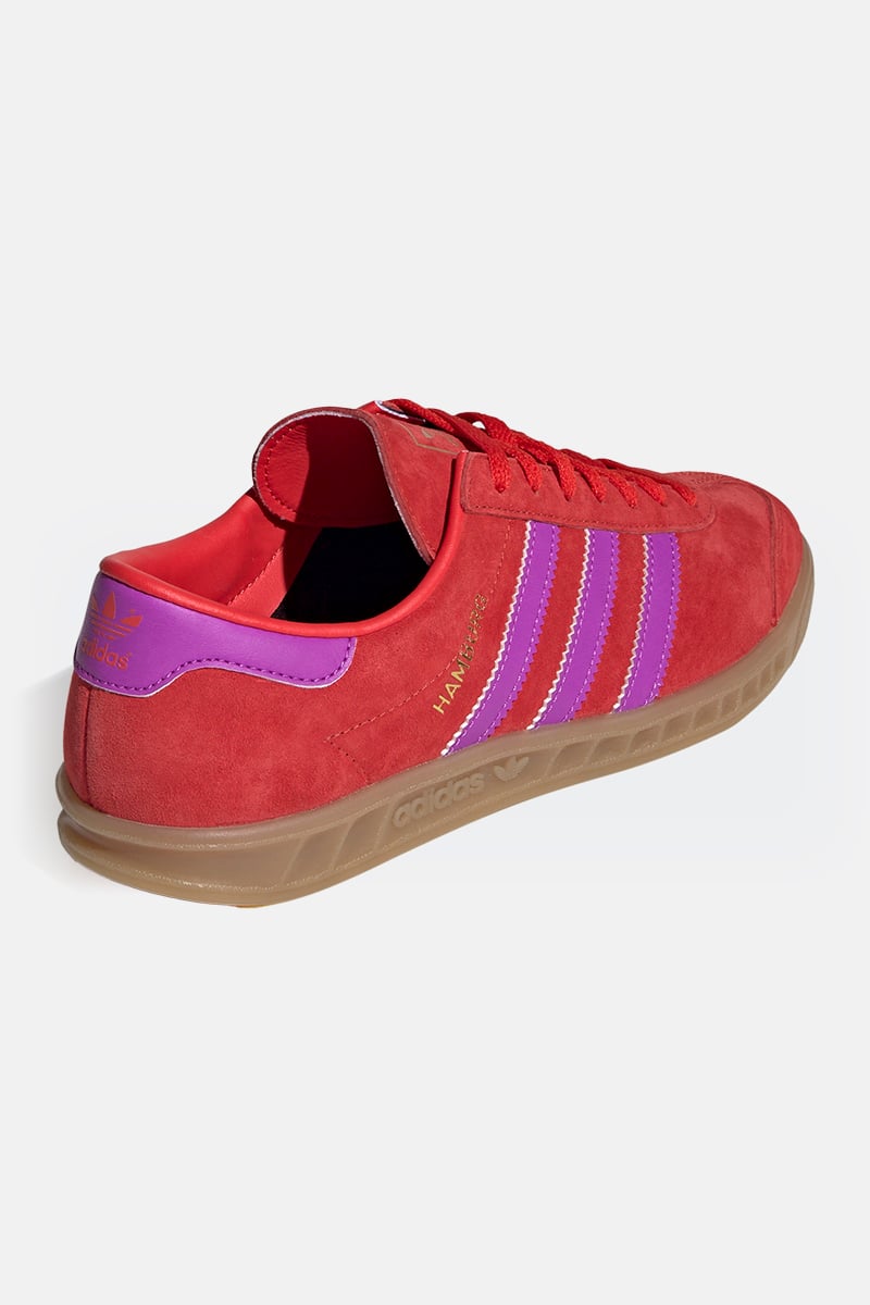 adidas Originals Hamburg Red Purple Burst Gum 3 Stylerunner