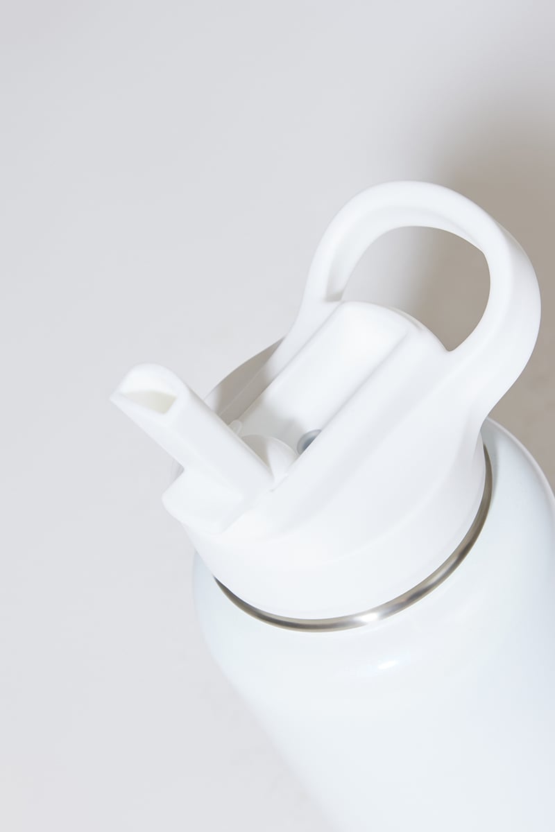 Stylerunner Pearlescent Water Bottle Pearl White Stylerunner