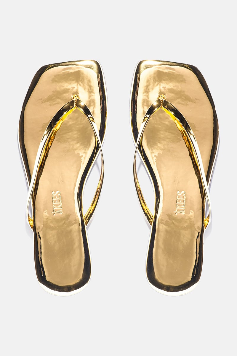 Lily TKEES Lily Cocobutter flip flops for Women - Beige in UAE