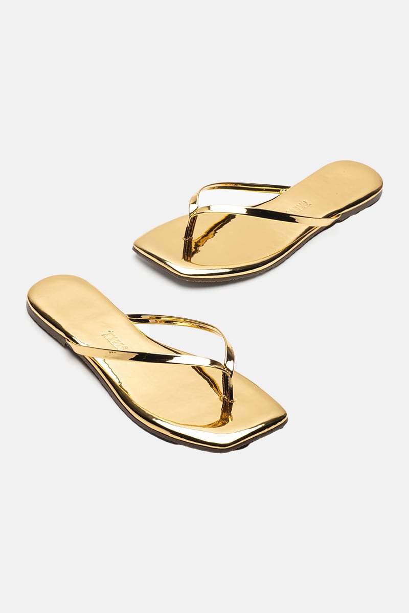 Tkees Square Toe Lily Gold Stylerunner