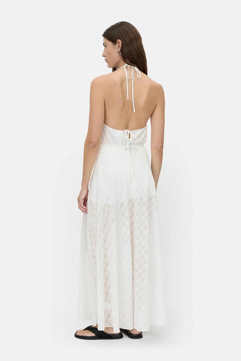 boho lace cap sleeve wedding dress Ivory Lace Chiffon Cap Sleeves A-line Boho Wedding Dresses,CW0103  clover  sew