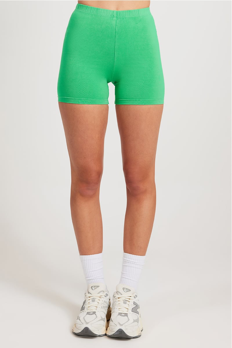 AIM'N Beige Soft Knit Shorts - Casual shorts