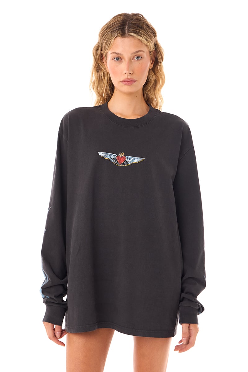 Bondi Lovers Long Sleeve Moto Tee