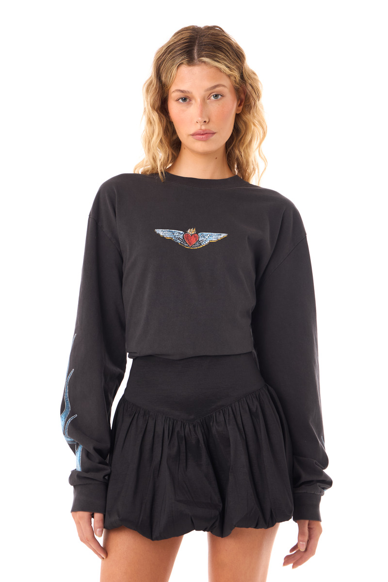 Bondi Lovers Long Sleeve Moto Tee