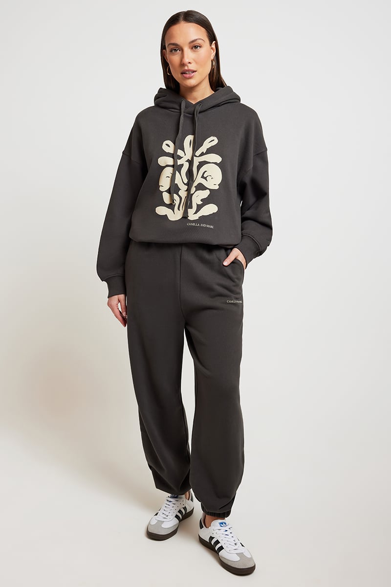 C M Camilla and Marc Potter Hoodie Dark Grey Stylerunner