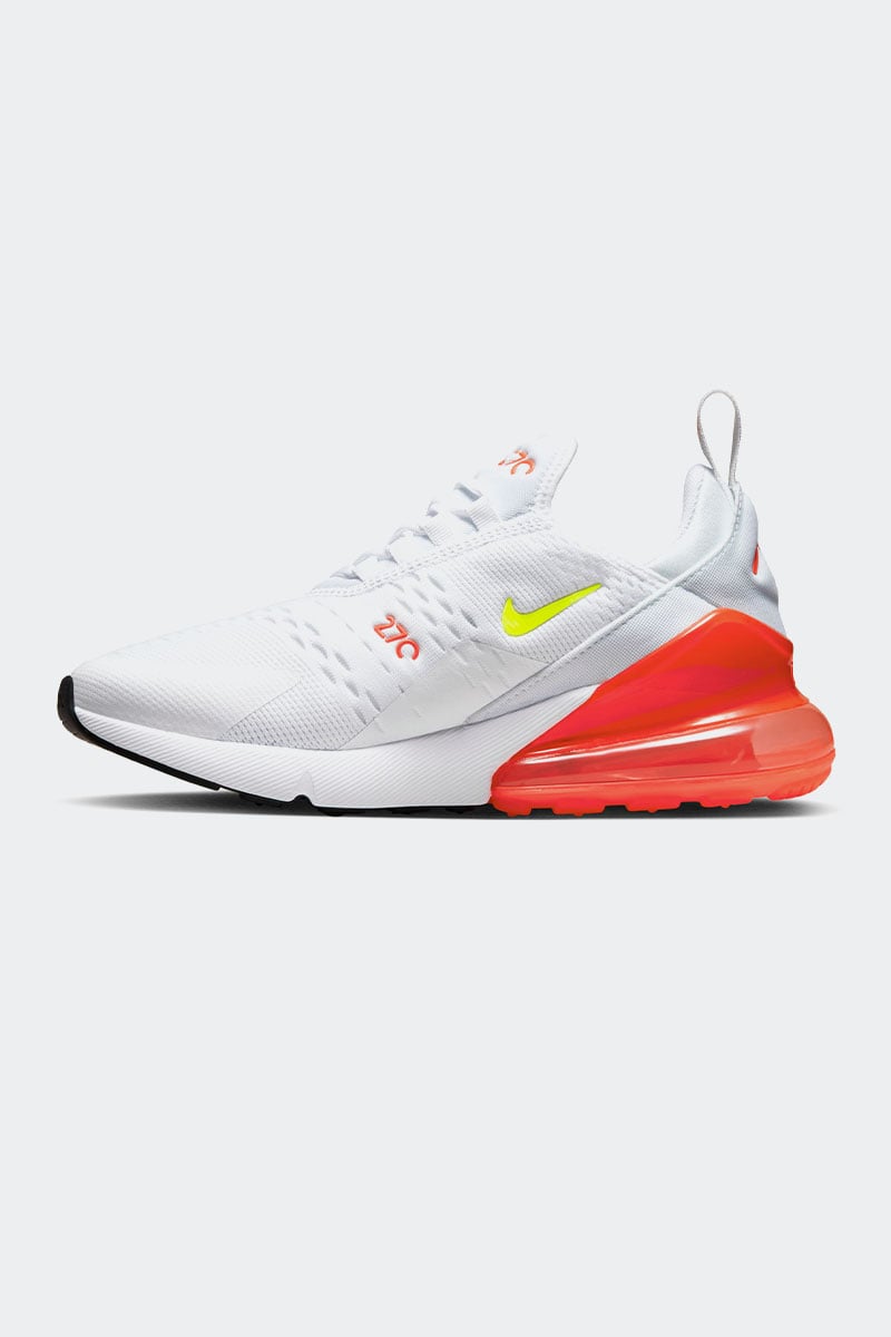 Air max 270 outlet womens white and yellow