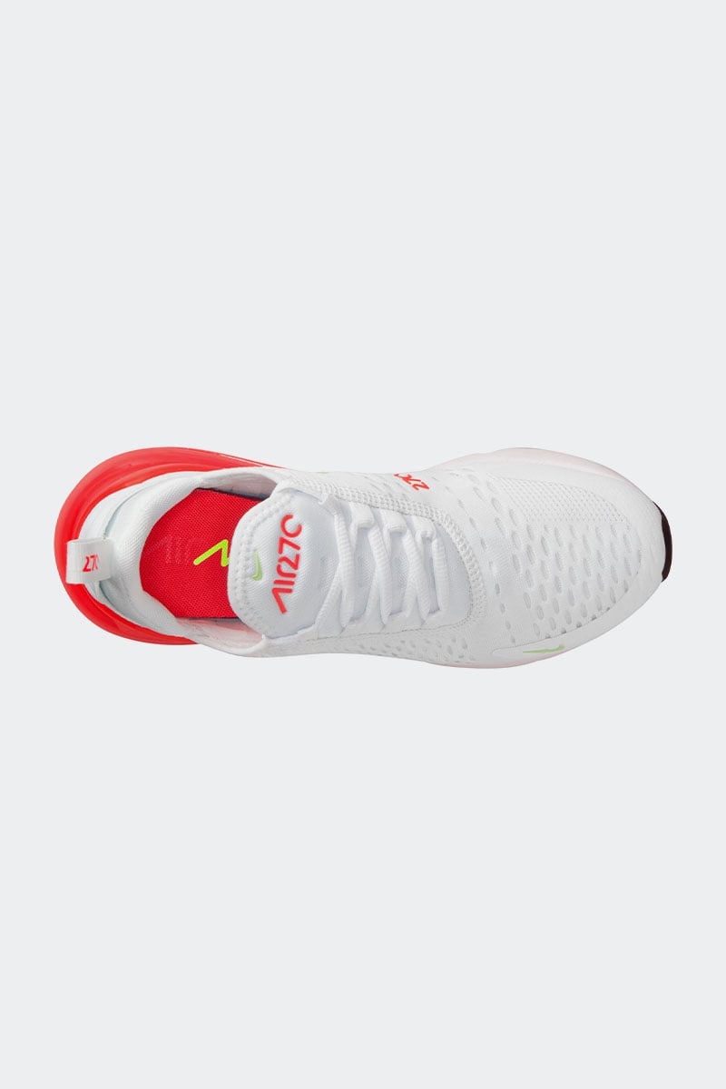 White and red on sale nike air max 27