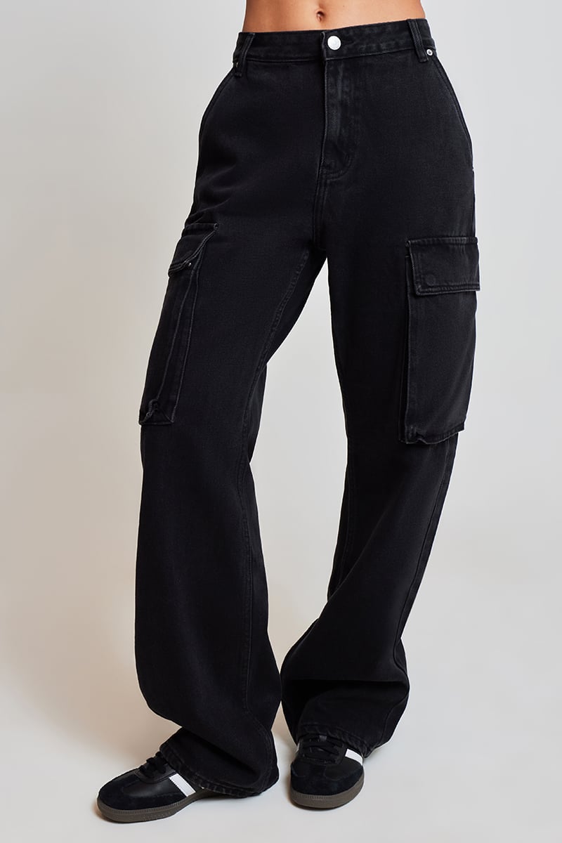 ENOF ace straight pants ブラック パンツ ENOF color straight pants