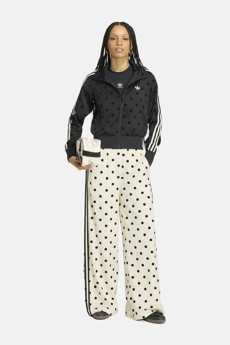 adidas Satin Polka Dots Track Top Black | Stylerunner