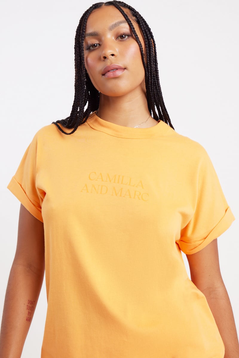 C M Camilla and Marc Huntington 3.0 Tee Musk Melon Stylerunner