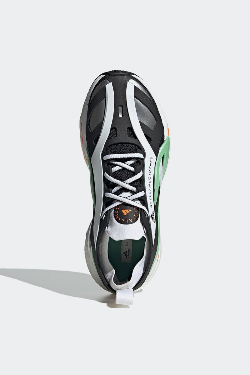 adidas by Stella McCartney SolarGlide Core Black/Bliss Green