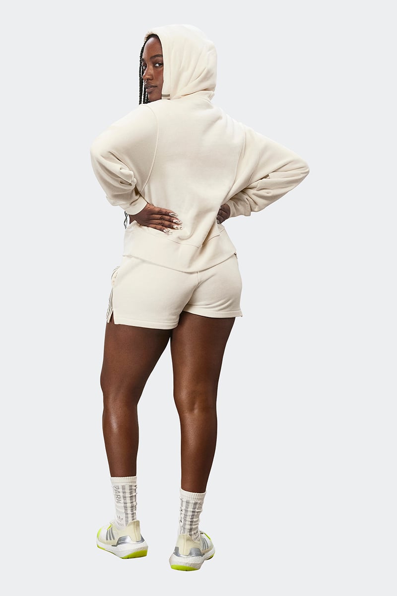 IVY PARK Crop Hoodie Off White Stylerunner
