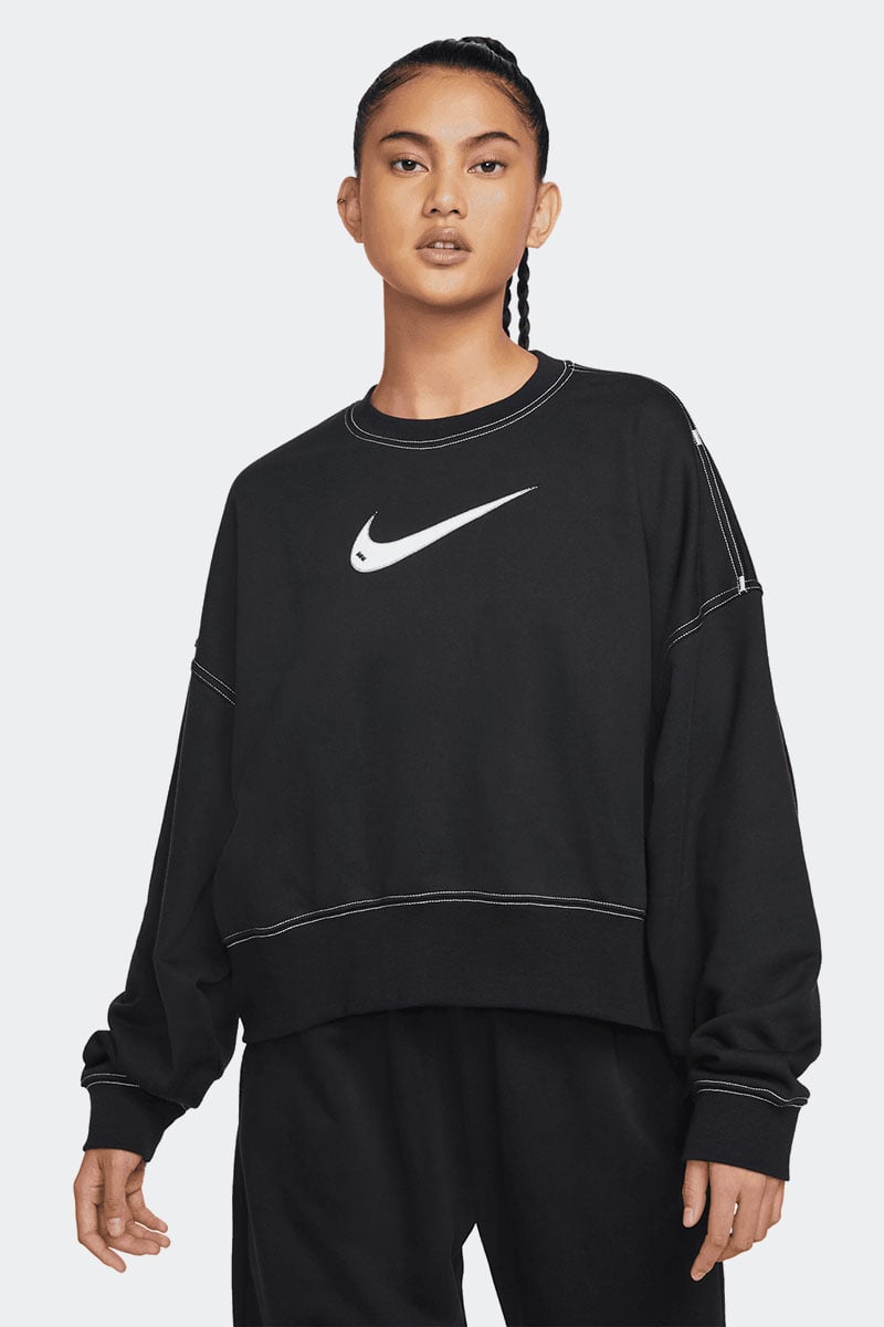 Nike cropped crew sale