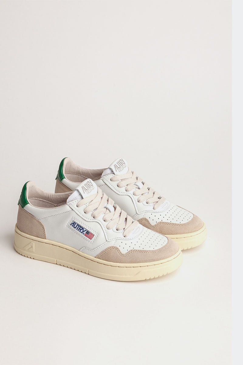 Autry Medalist Wht/Amazon | Stylerunner
