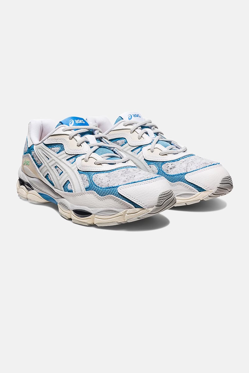 Asics Gel-NYC White/Dolphin Blue | Stylerunner Asics Gel-NYC White/Dolphin Blue | Stylerunner