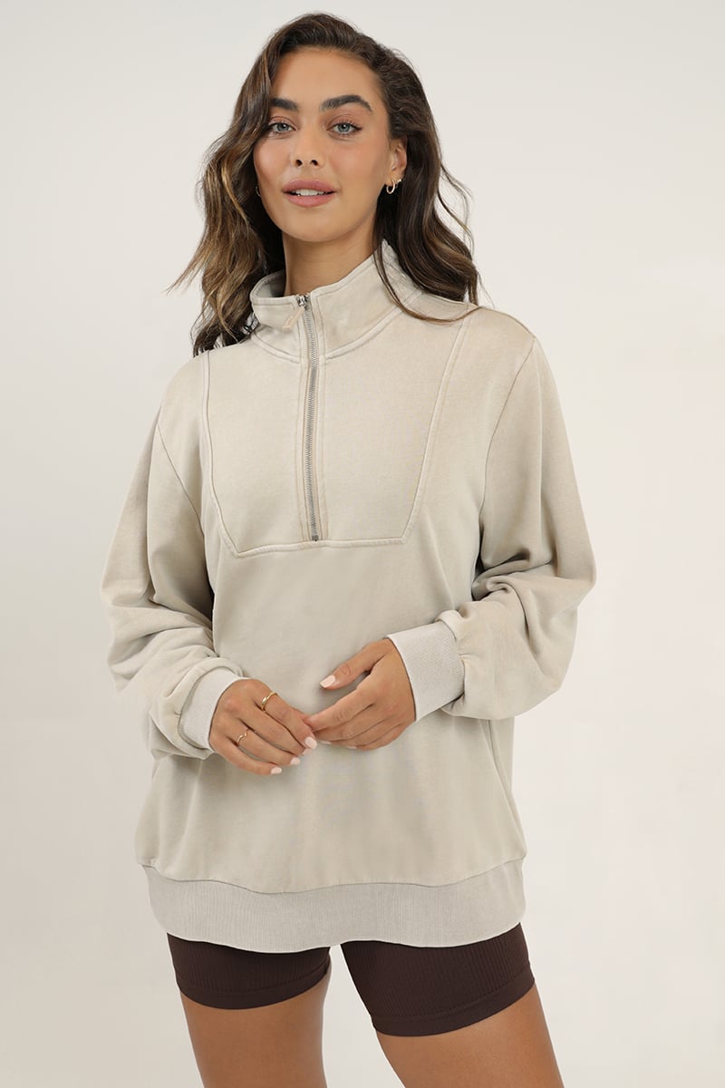 Quarter zip jumper vintage best sale