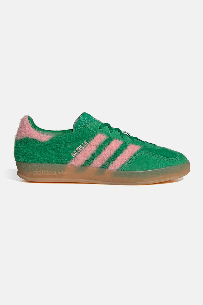 adidas Originals Gazelle Indoor Dark Brown/Glow Pink/Court adidas Originals Gazelle Indoor Dark Brown/Glow Pink/Court