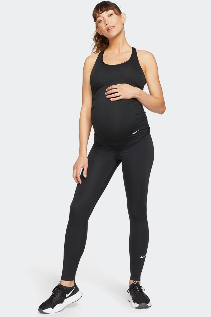 Nike One Maternity Leggings Black/White