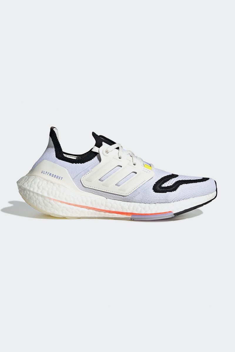 adidas Ultraboost 22 Core White Solar Red Stylerunner