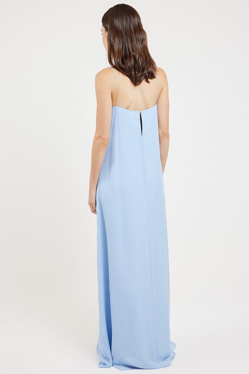 Bondi Born Capri Silk Chiffon Cami Dress Sky | Stylerunner