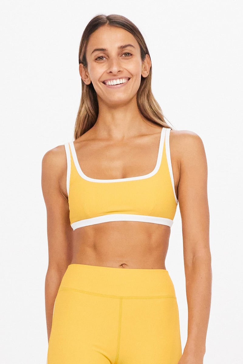 Love Rory sports bra in white - The Upside