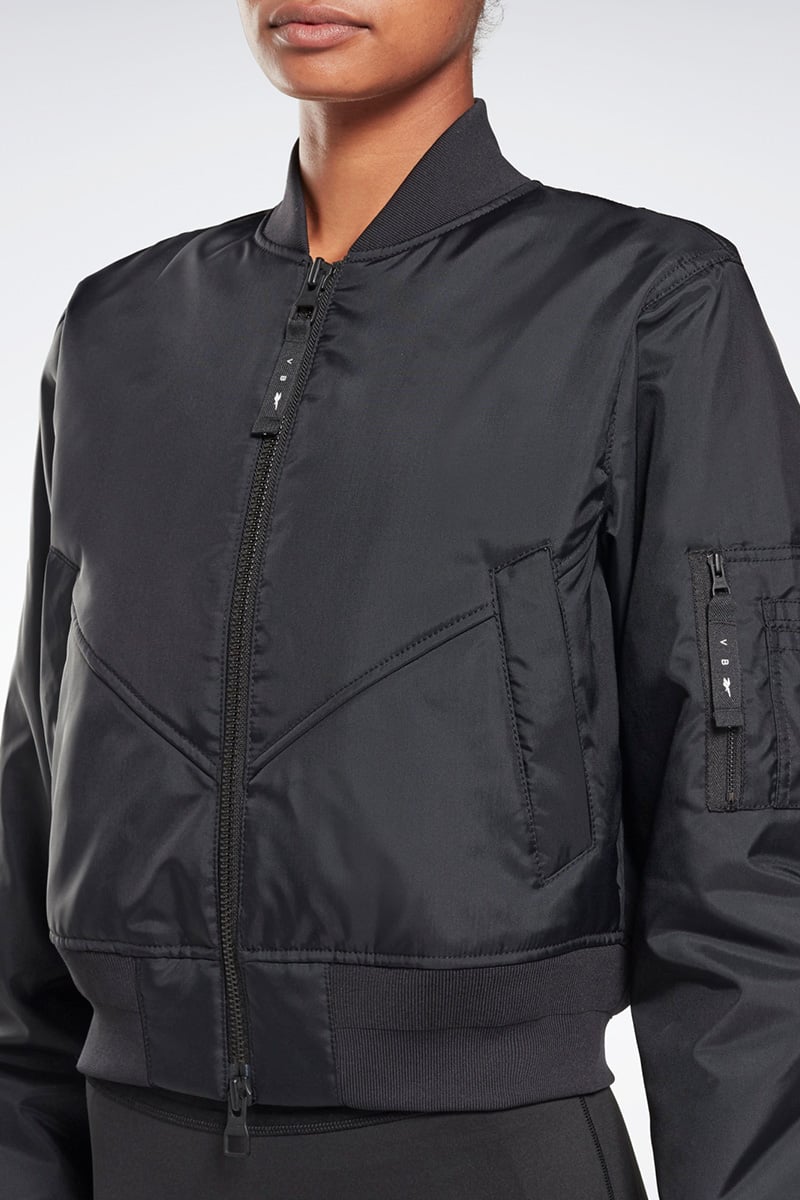 Reebok X Victoria Beckham Coated-Shell Puffer Jacket