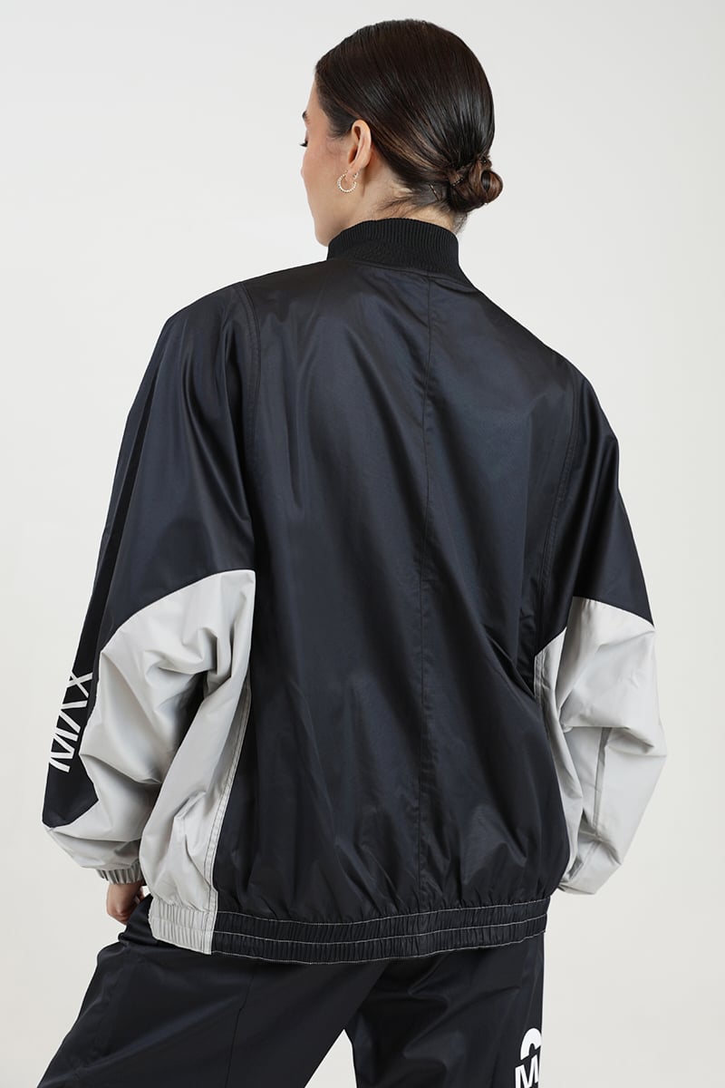 Nike Sportswear Air Max Day Jacket Black Lt Iron Ore Flat Pewter White Stylerunner