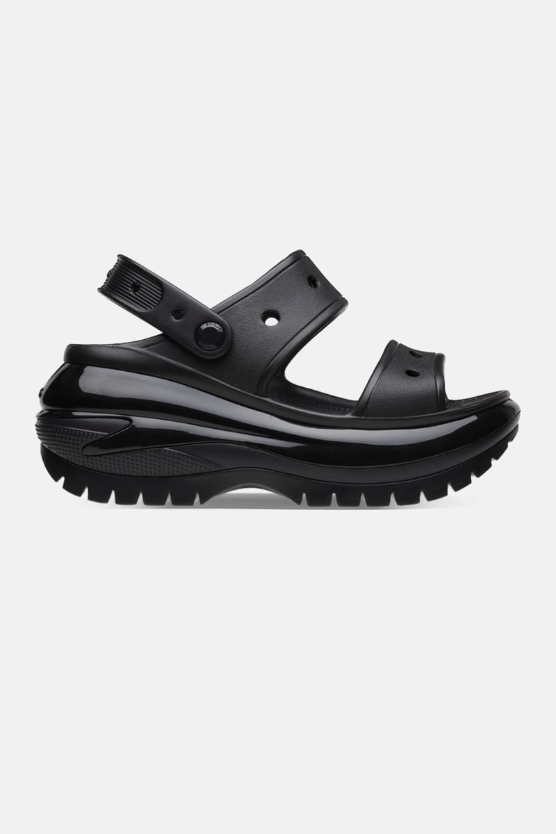 Angie@totalsupercuties.com Crocs Mega Crush Sandal Black | Stylerunner