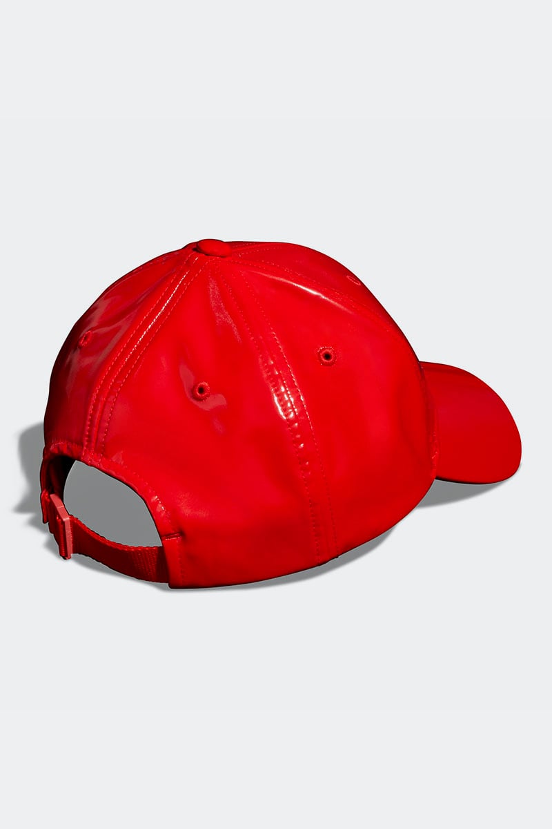 IVY PARK Latex Baseball Cap Red Stylerunner