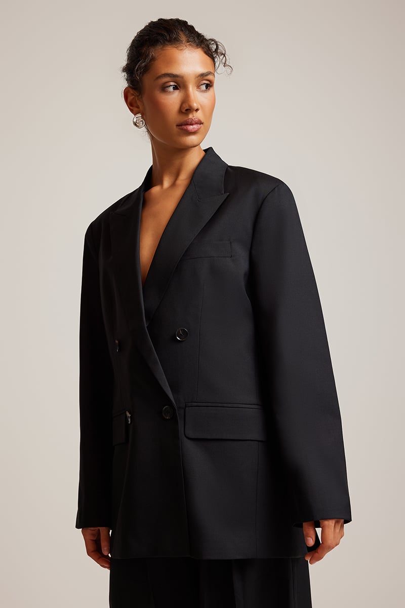 新品✨ Theory 24SS TAILOR CLEAN BLAZER ブラック Work Blazer ~ Black Twill – 3sixteen