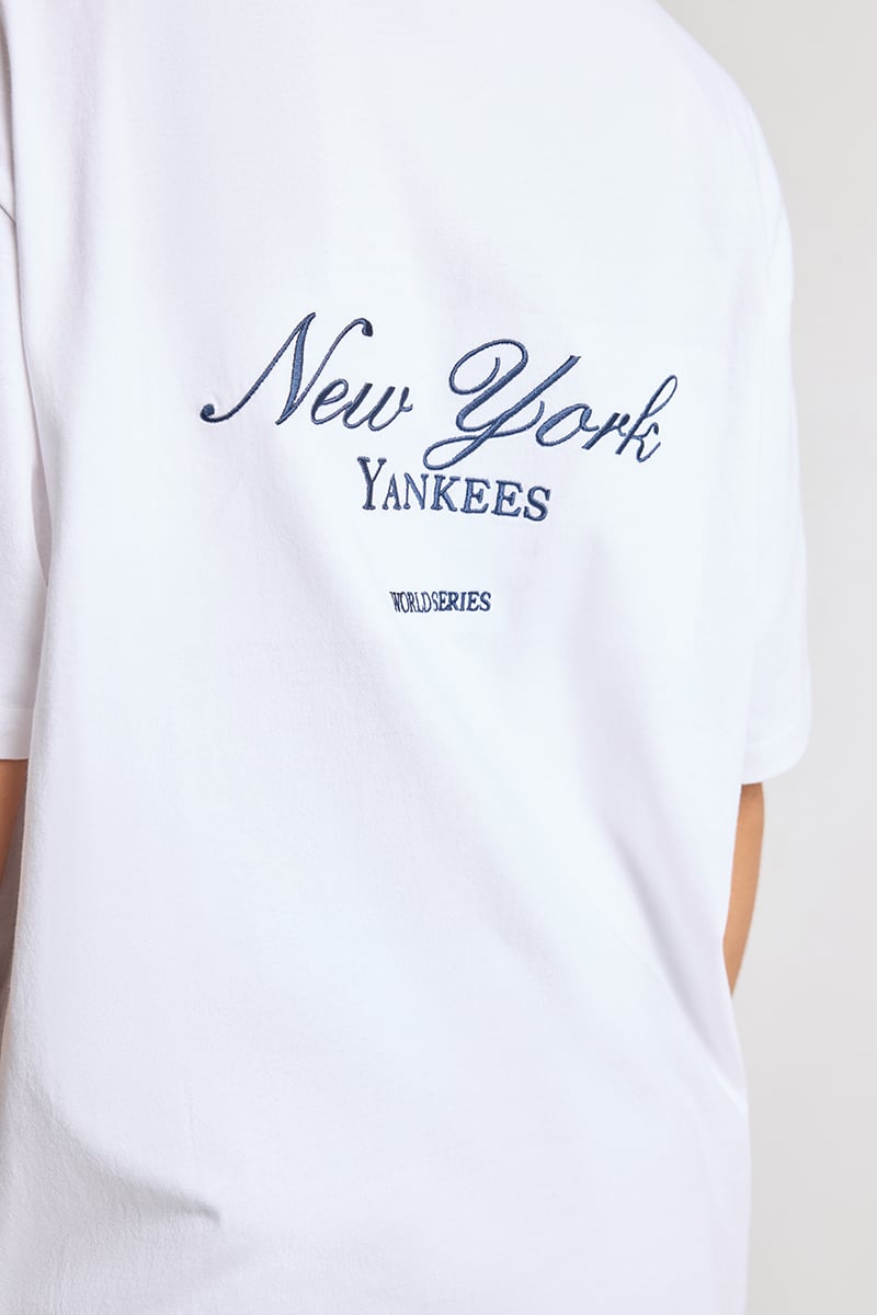 Majestic New York Yankees Tee Optic White | Stylerunner Majestic New York Yankees Tee Optic White | Stylerunner