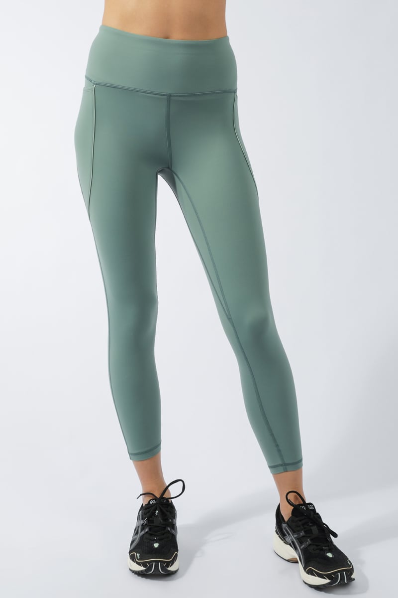 Under Armour Meridian Infused 7/8 Legging Toddy Green / / White